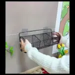 Wall-Mounted Storage Rack for Organizing Snacks & Condiments with Hanging Basket Design – gallery image 3