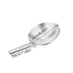 Stainless Steel Skimmer Scoop for Deep Frying & Oil Skimming with Long Handle – gallery image 9