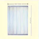 Stainless Steel Roll-Up Dish Drying Rack for Drying Dishes & Air-Drying Items – gallery image 4