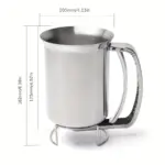 Handheld Stainless Steel Batter Dispenser for Controlled Pouring & Portioning – gallery image 9