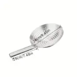 Stainless Steel Skimmer Scoop for Deep Frying & Oil Skimming with Long Handle – gallery image 6
