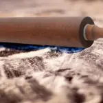 17-Inch Mahogany Rolling Pin for Rolling & Flattening Dough – gallery image 4