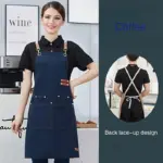 Multi-Pocket Apron for Workwear & Task Carrying, Adjustable Strap, Polyester Blend – gallery image 8