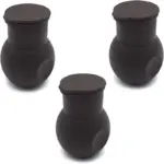 3pcs Silicone Chocolate Melting Pot for Melting & Pouring with Microwaveable Design – main image