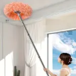 Ceiling Dust Mop for Wet and Dry Cleaning, Dual-Use Handle Design – gallery image 3