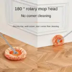 Ceiling Dust Mop for Wet and Dry Cleaning, Dual-Use Handle Design – gallery image 6