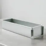 Aluminum Rectangular Baking Pan for Layered Desserts with Removable Dividers – main image