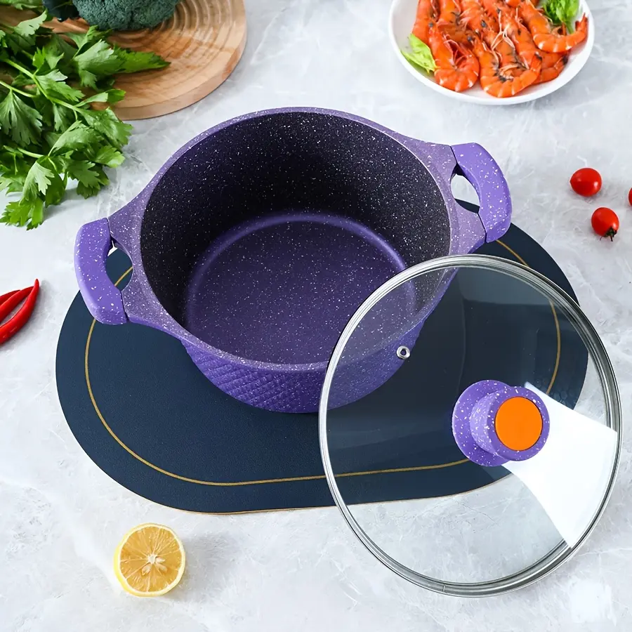 Multi-Piece Aluminum Soup Pot System for Stovetop Cooking & Simmering – description image 3