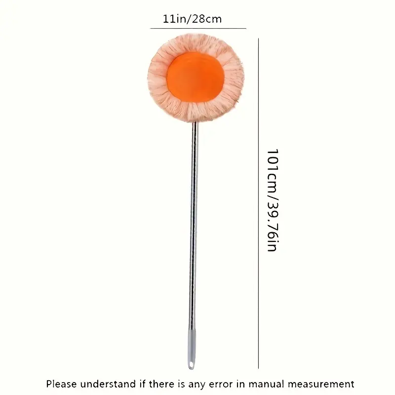 Ceiling Dust Mop for Wet and Dry Cleaning, Dual-Use Handle Design – description image 1