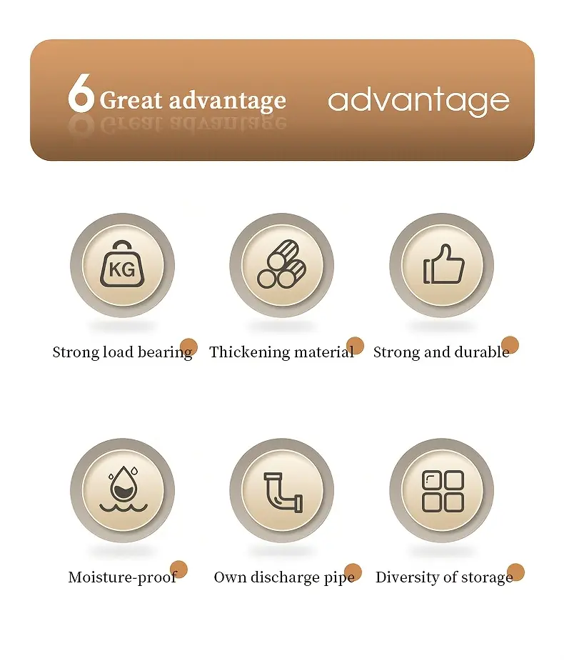 Double-Layer Carbon Steel Dish Rack for Drying Dishes & Organizing Countertop Items – description image 2