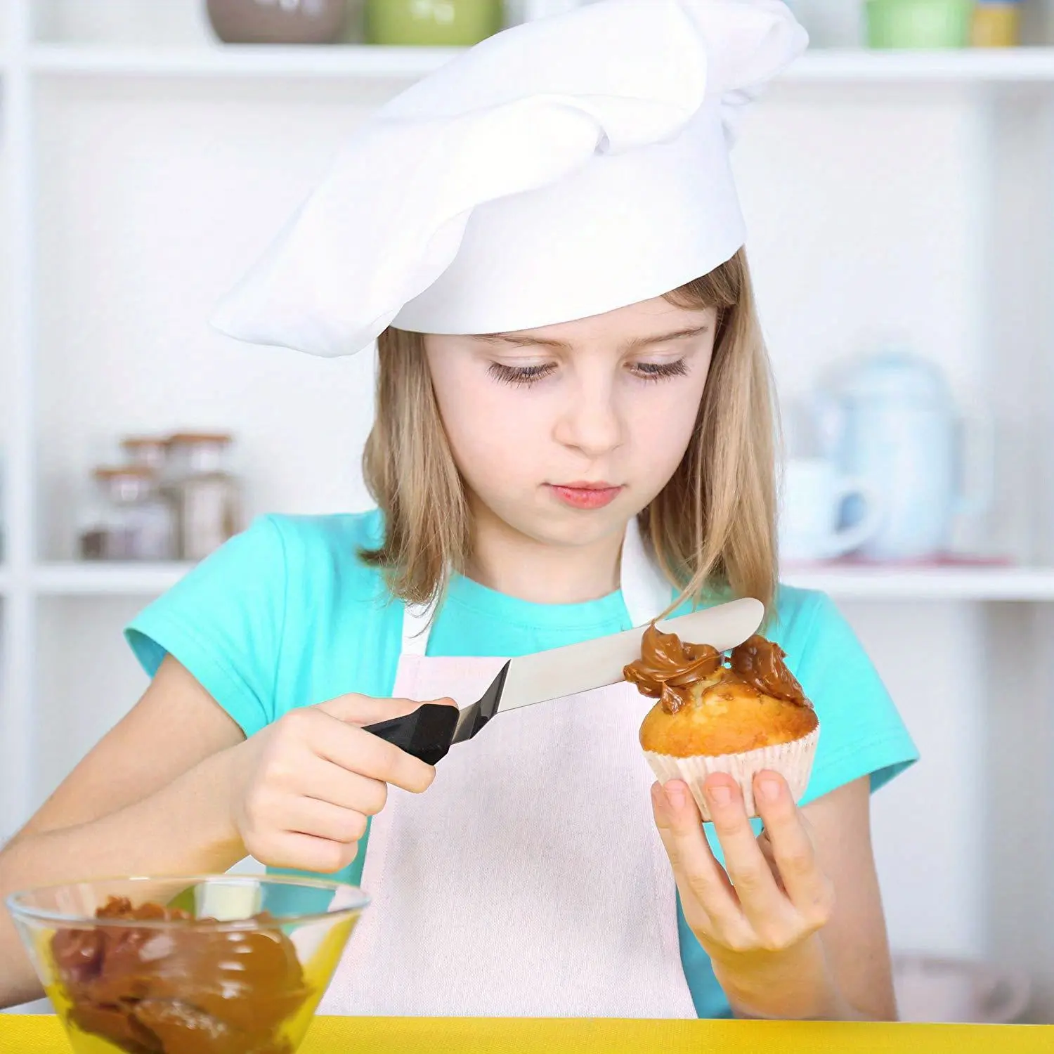 7-Piece Cake Smoothing Tool Set for Frosting & Smoothing with Stainless Steel Construction – description image 4