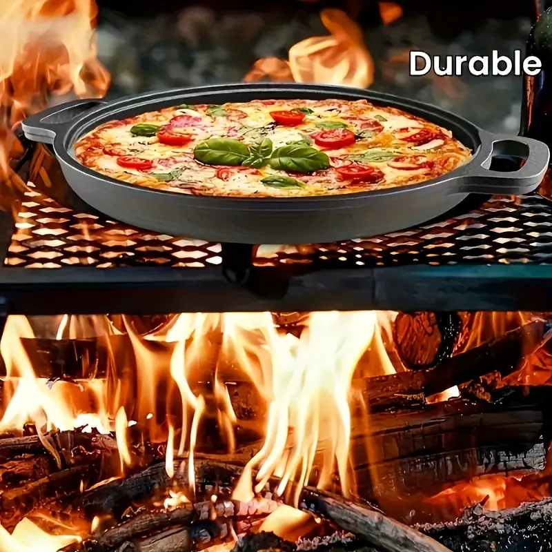 Pre-Seasoned Cast Iron Pan for Stovetop Cooking & Searing, Even-Heating Design – description image 4
