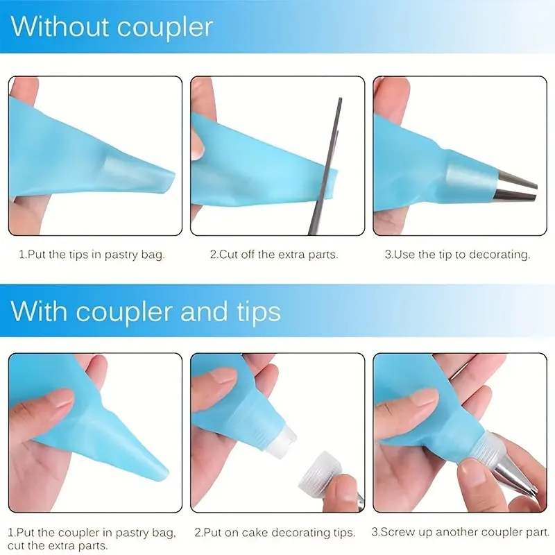 116-Piece Cake Decorating Tool Set for Piping & Frosting with Storage Box – description image 2