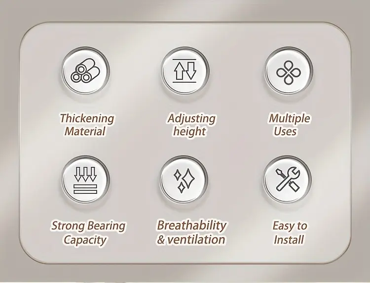 Under-Sink Sliding Organizer for Cabinet Storage & Access, Two-Tier Design – description image 2