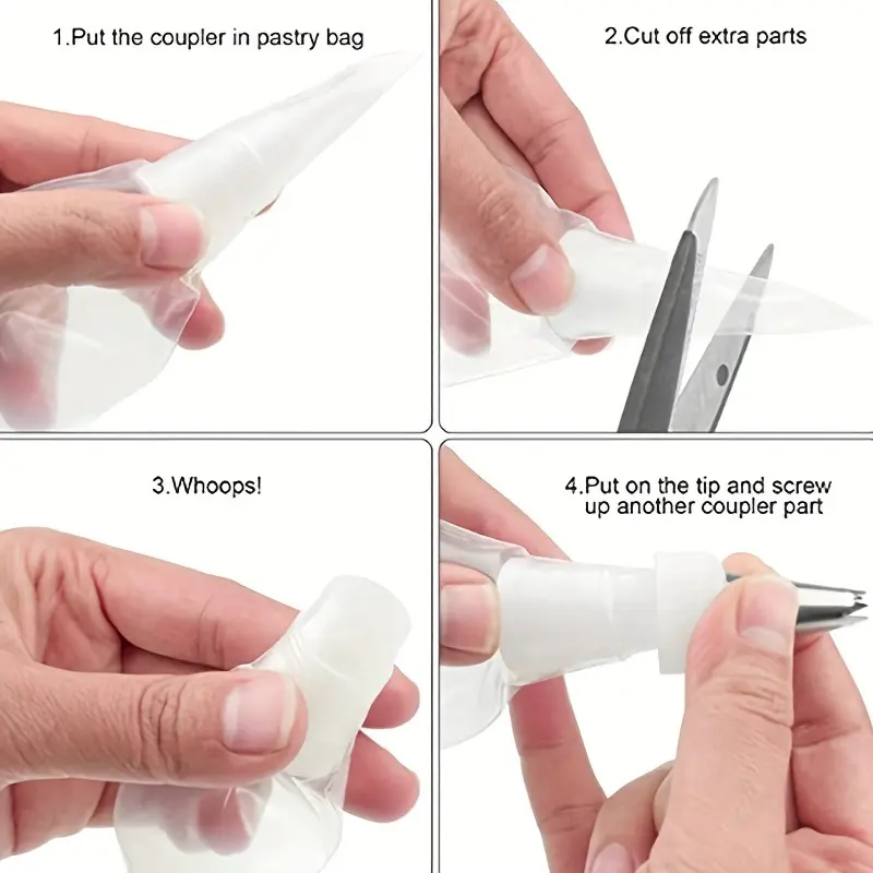 116-Piece Cake Decorating Tool Set for Piping & Frosting with Storage Box – description image 3